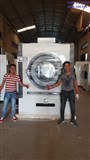 Lắp đặt máy giặt công nghiệp cho công ty thực phẩm tại Bắc Ninh